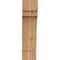 Ekena Millwork 5 1/2"W x 10"D x 22"H Merced Smooth Knee Brace, Western Red Cedar BRC06X10X22MRC00SWR - alternate 2